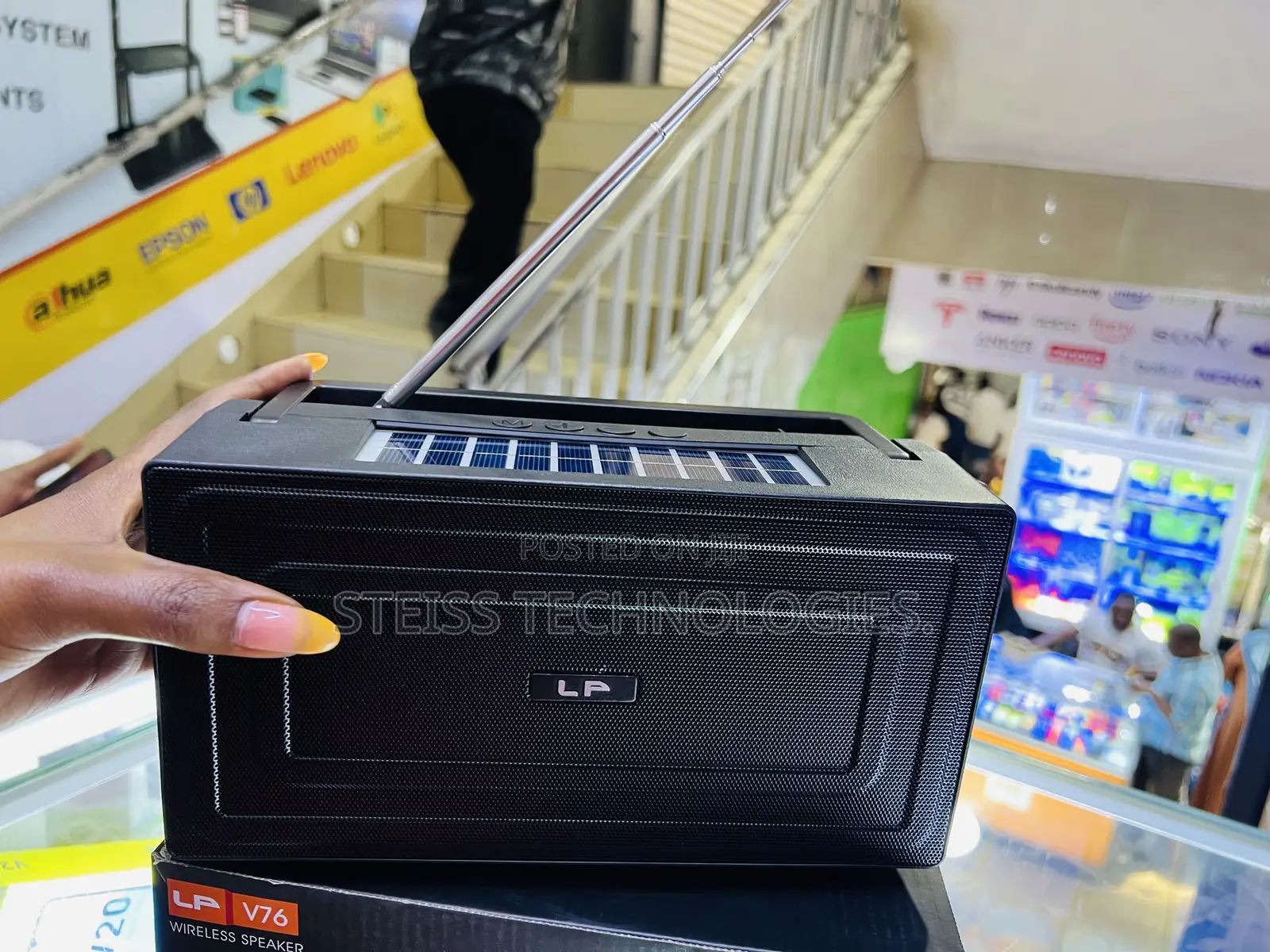 Good Bass Portable Bluetooth Speaker.