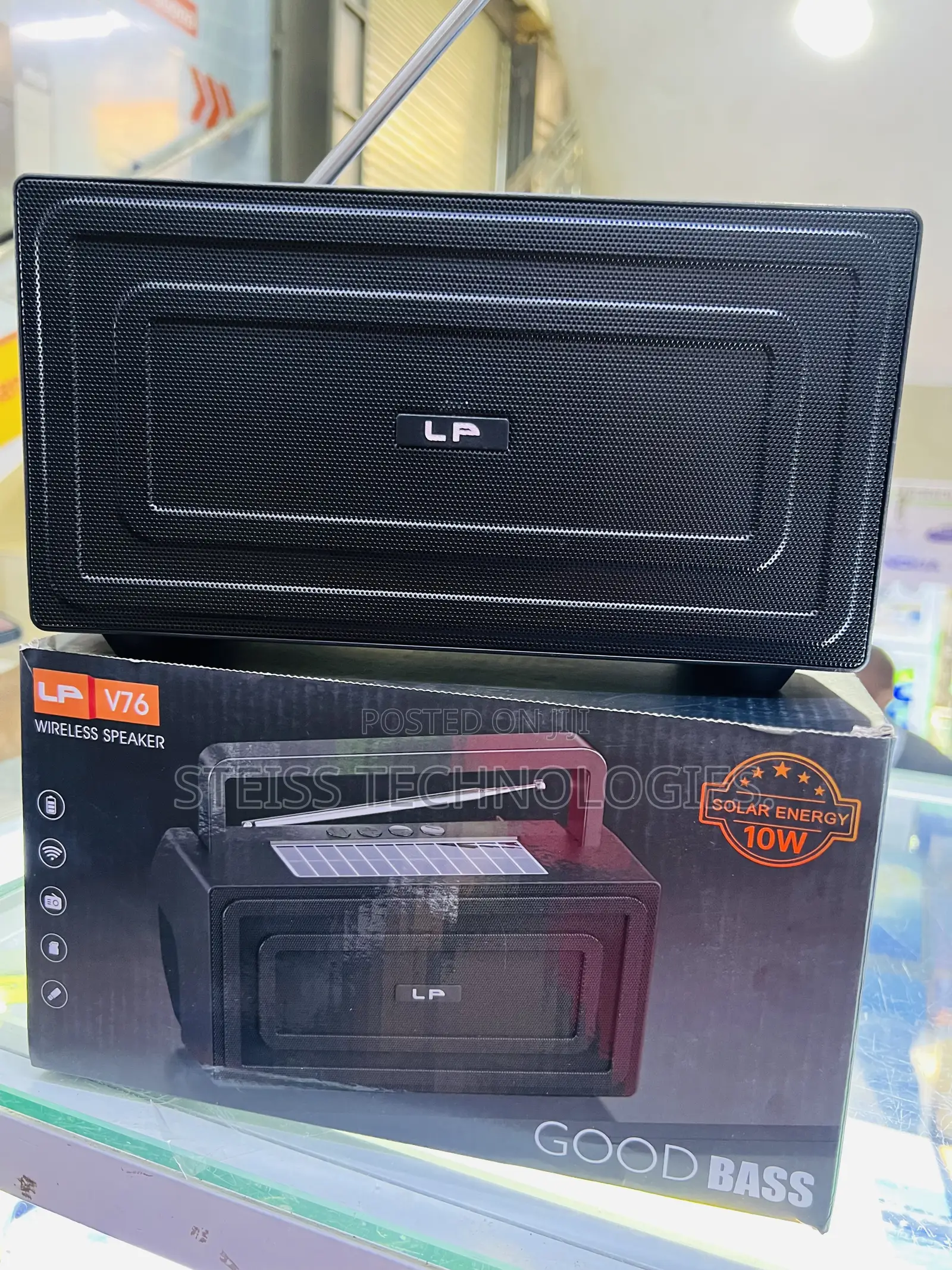 Good Bass Portable Bluetooth Speaker.