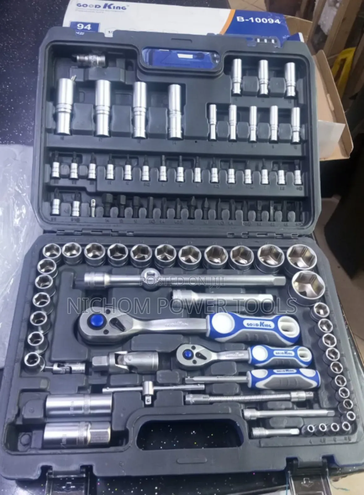 Goodking 94pcs Socket Wrench Toolset/Toolkit