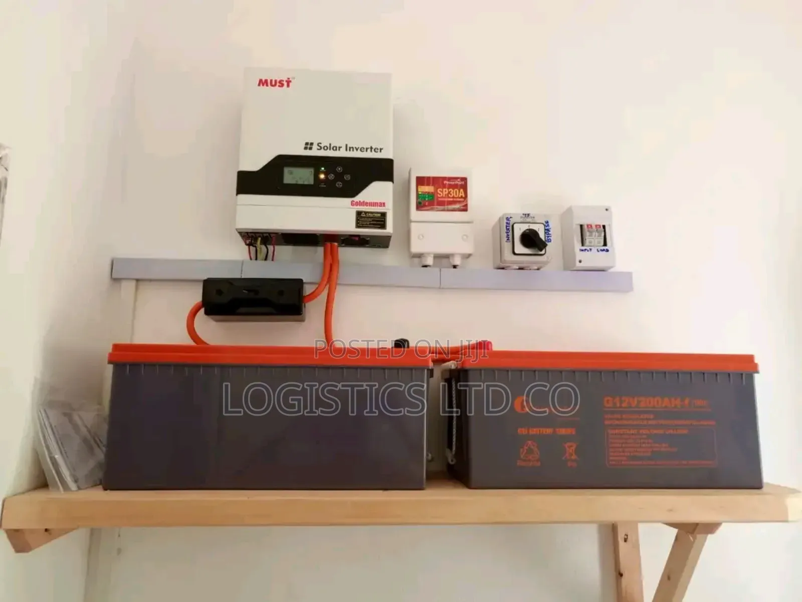 Felicity 12v - 200ah Solar Battery+Must 3kva Hybrid/Back Up
