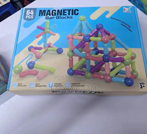 Magnetic Sticks and Balls 64 PCS - thumbnail 4