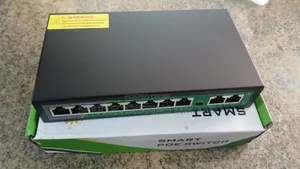 Smart Mini POE Switch 10 Ports (8+2)