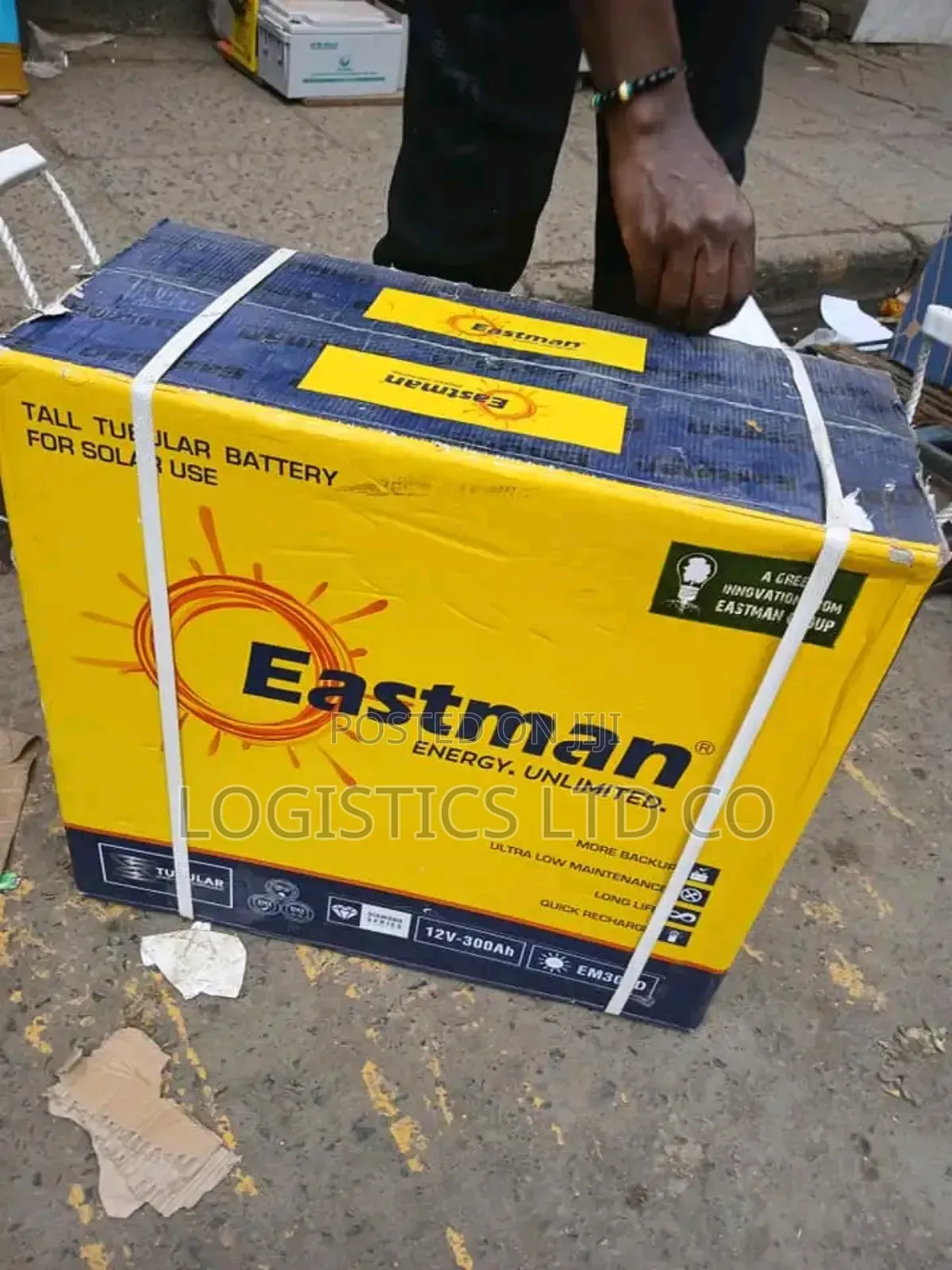 Eastman 200ah Gel Battery Tall Tubular 12v Maintenance Free