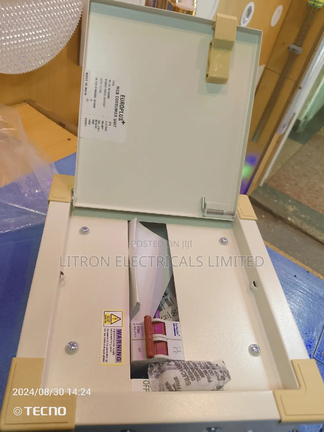 8way Consumer Unit Europlus