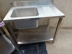Stainless Steel Kitchen and Restaurants Single Bowl Sink