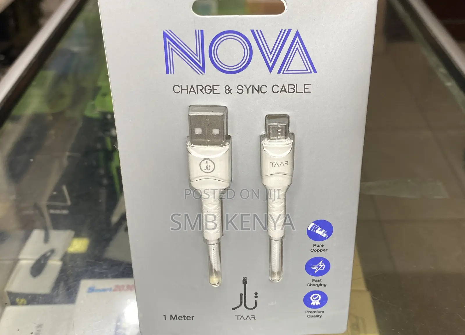 Nova 3A Gorilla Fast Charging USB Android Cable(6m Warranty)