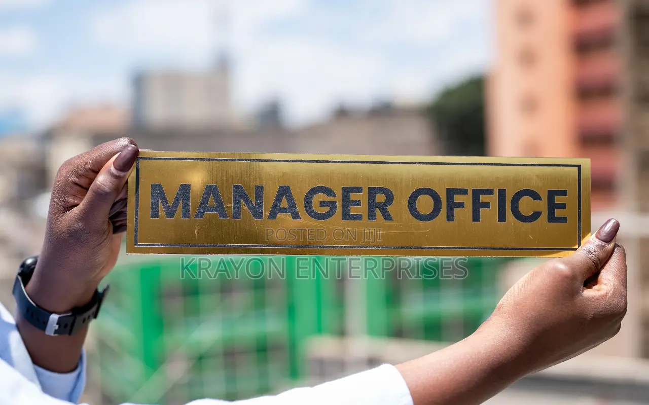 Engraved Signage30cm by 10cm