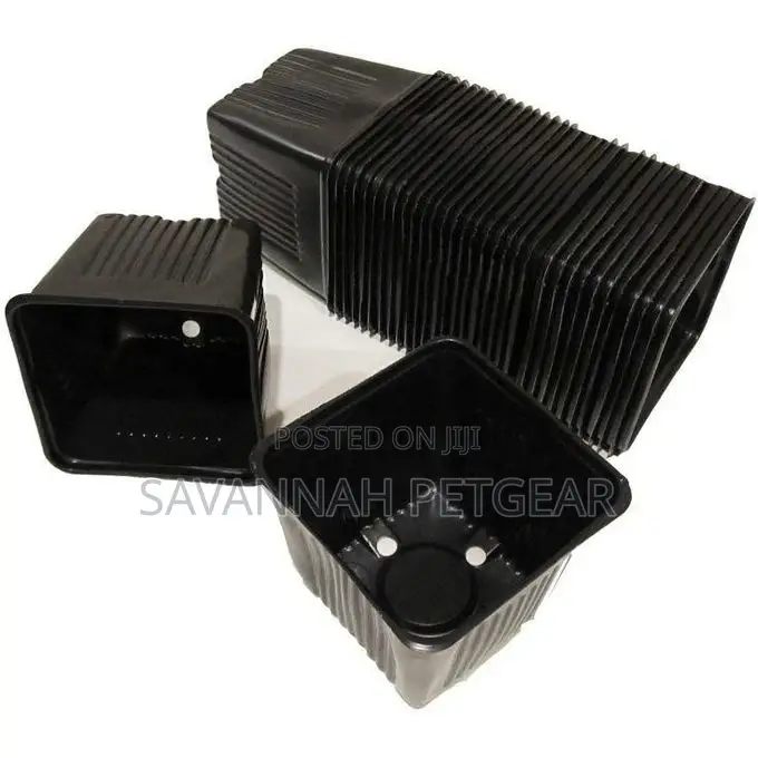100 PCS Horticultural Plastic Seedling Flower Pot - 150ml
