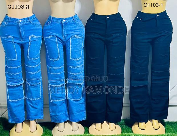 Designer Stylish Mummy Jeans - thumbnail 2
