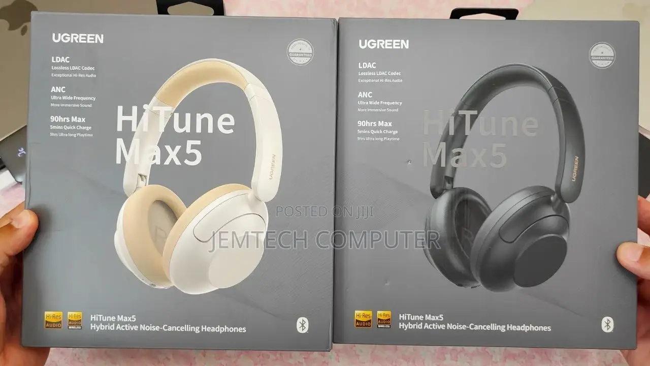 UGREEN Hitune Max5 Hybrid Active Noise-Cancelling Headphones