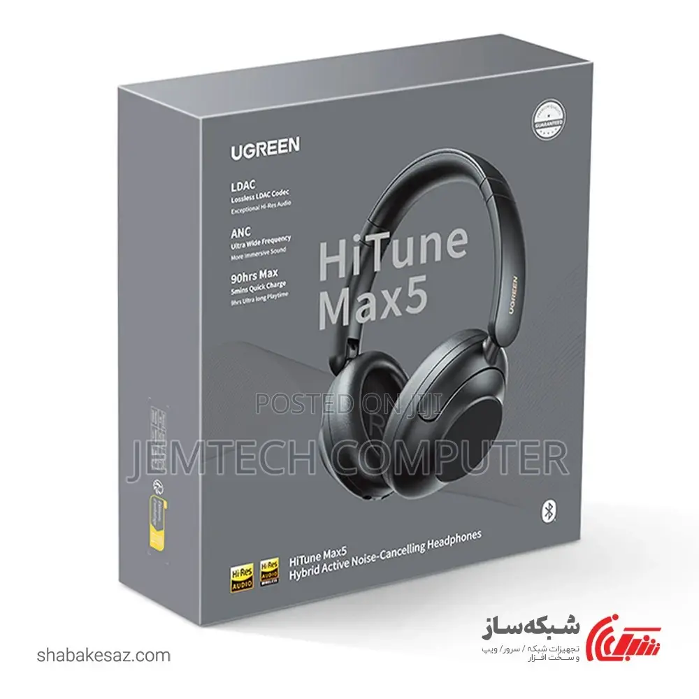 UGREEN Hitune Max5 Hybrid Active Noise-Cancelling Headphones