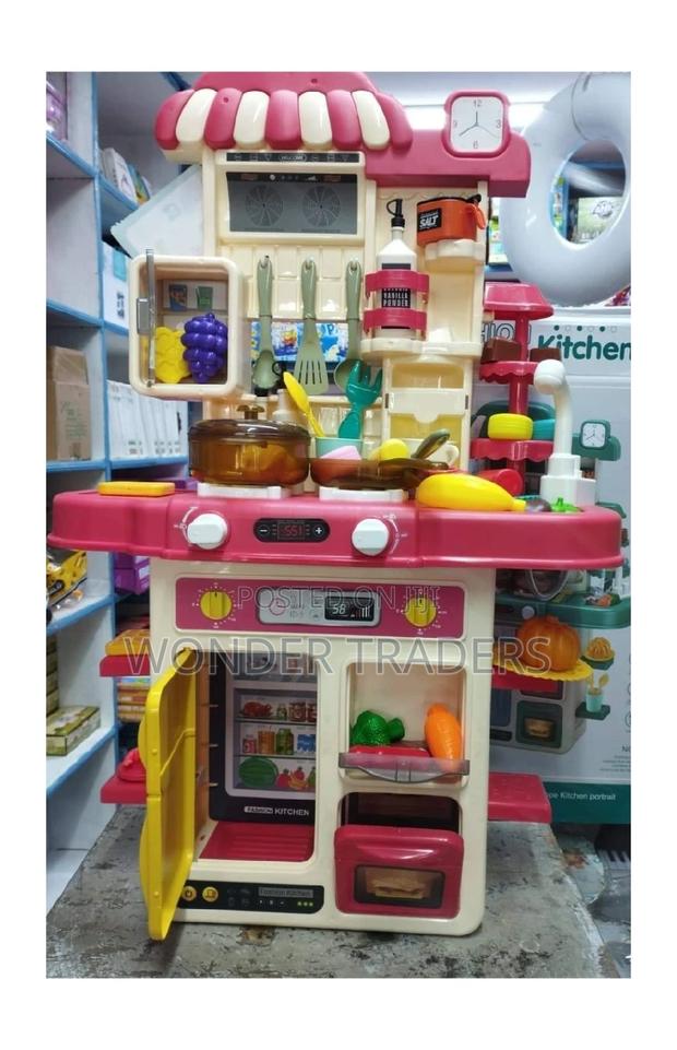 Children's Play House Big Kitchen 48-Piece Set - main view