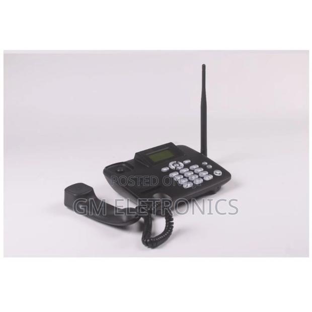 Original Dual Sim Desktop Rechargeable Phone.(M-Pesa Fm) - thumbnail 2