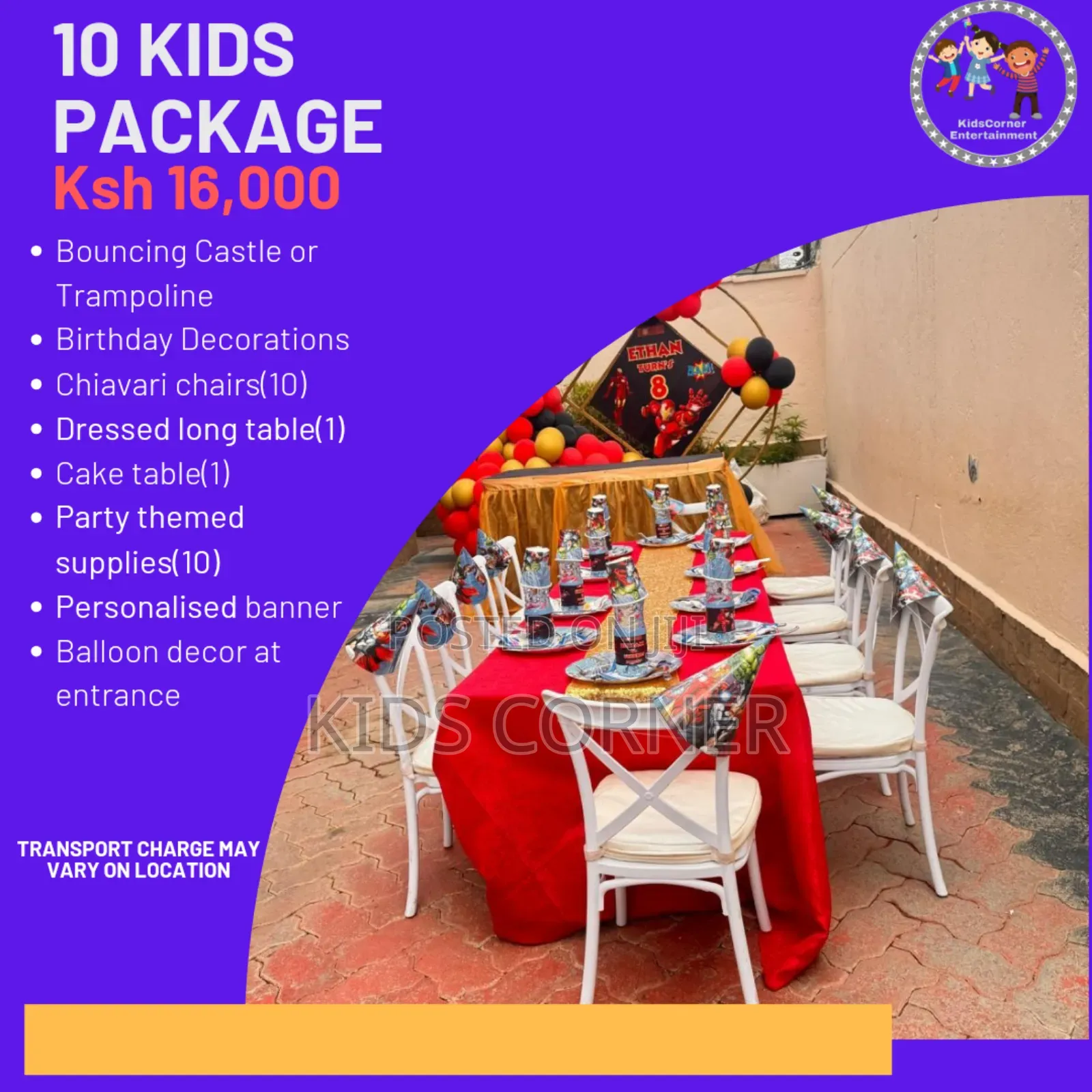Kids Birthday Packages