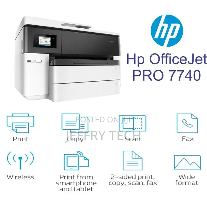HP Officejet Pro 7740 Wide Format All-in-One Printer