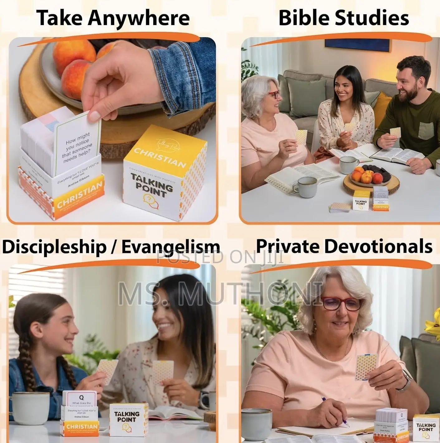 Bible Study/ Christian Card Game Cards