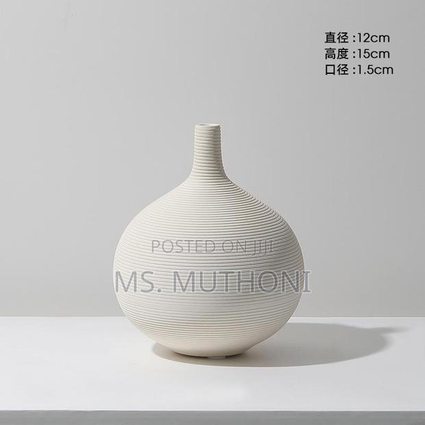 Simple Ceramic 3 in 1 Modern Home Decor Vase Set - - thumbnail 6