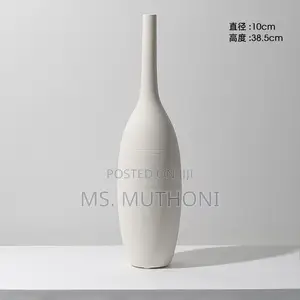 Simple Ceramic 3 in 1 Modern Home Decor Vase Set -
