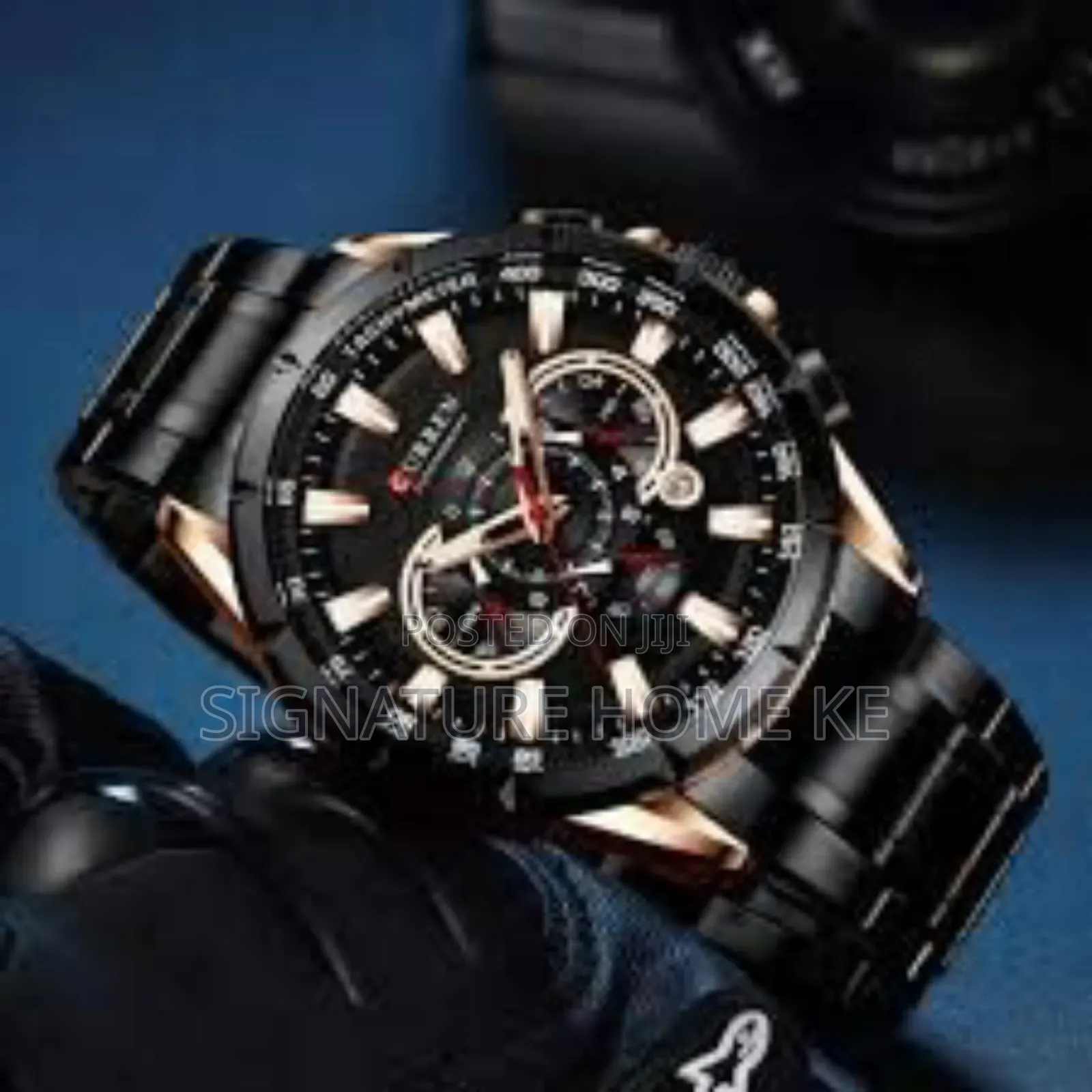 Curren Watch-Steel