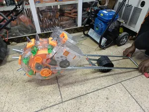 Seed Planter With Both Fertilizer and Seed Pocket
