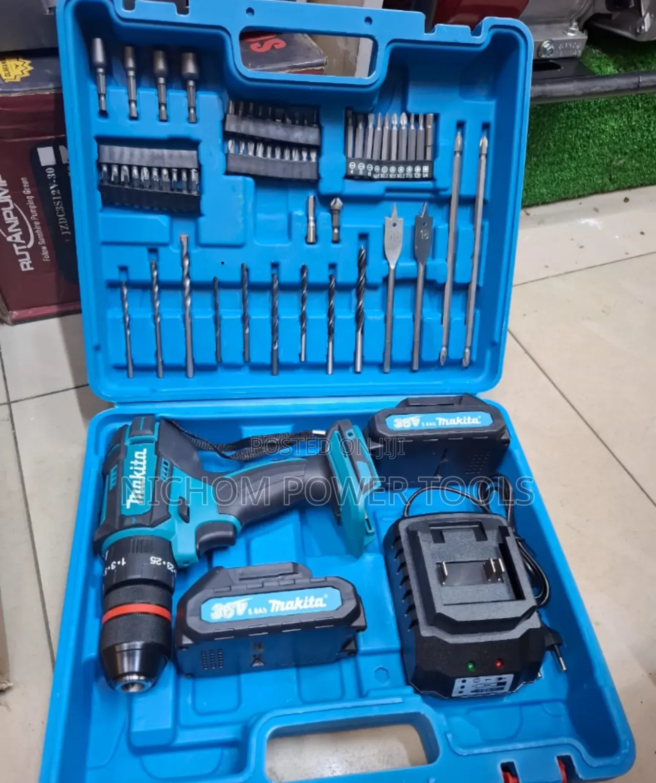 Industrial 36v Makita Cordless Impact Drill/Hammer Drill