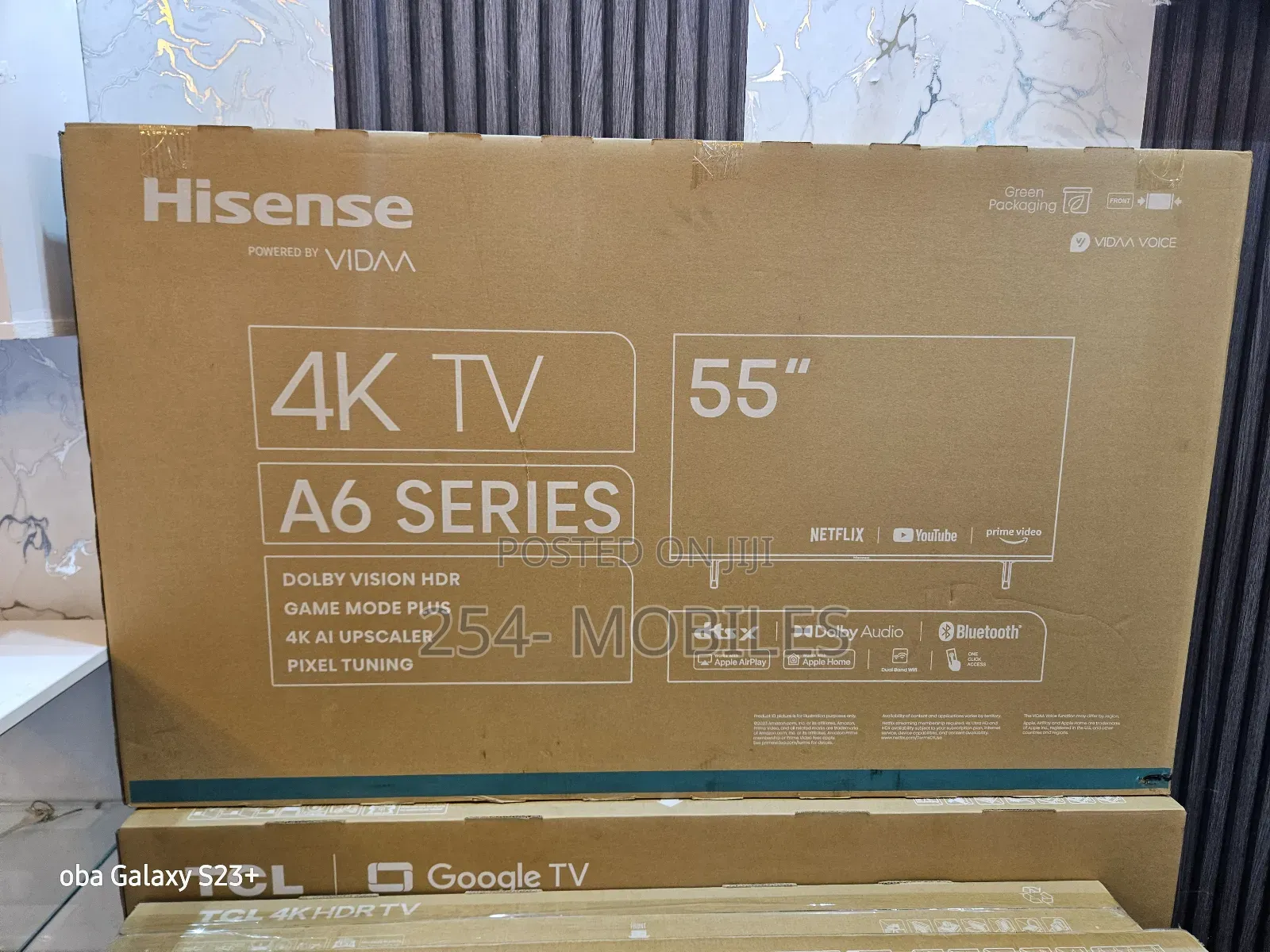 Hisense 55" 55a6k Uhd Smart Tv Vidaa