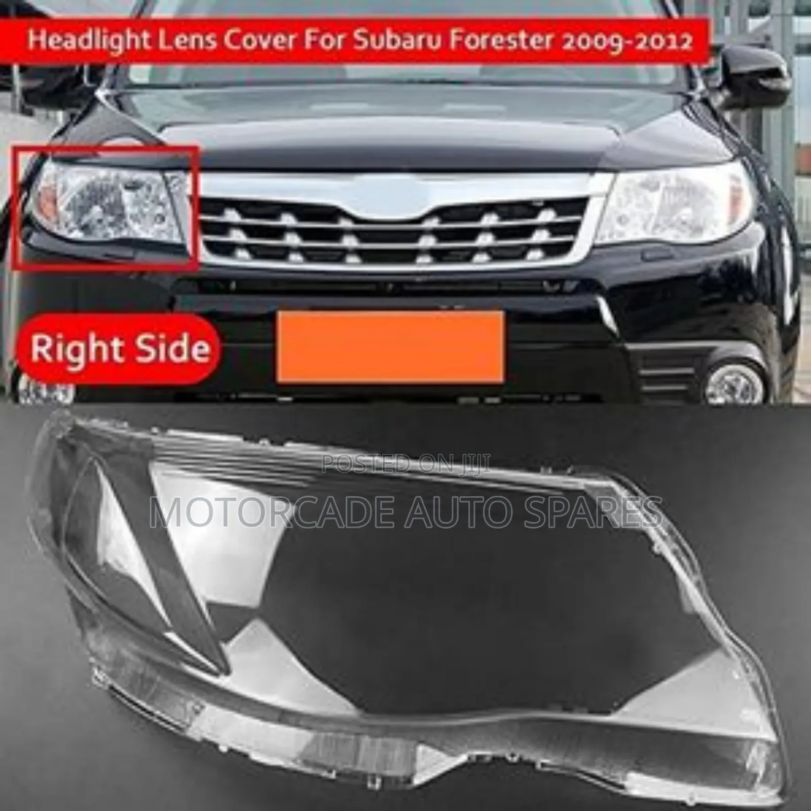 Subaru Forester SH 2008-2012 Headlight Lens