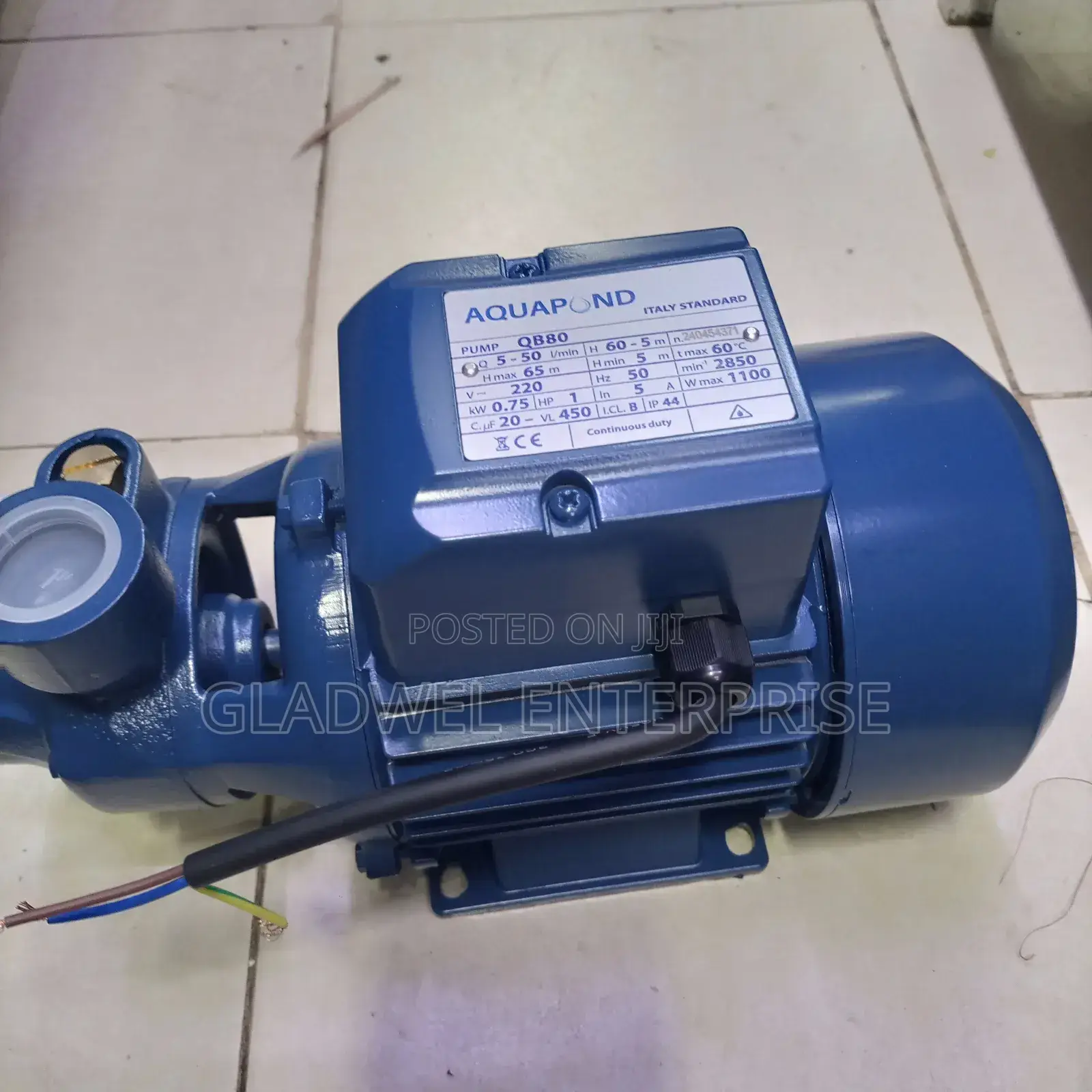 1hp Aquapond Service Booster Pump