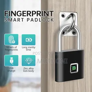 Keyless USB Charging Fingerprint Lock Smart Padlock