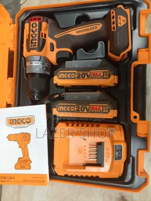 Brushless Cordless Drill 20v