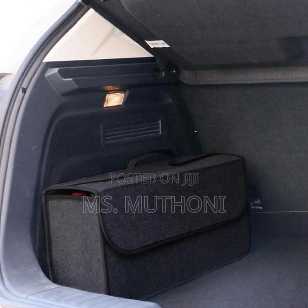 Black Brand Able Portable Foldable Car Trunk Organizer* - thumbnail 2