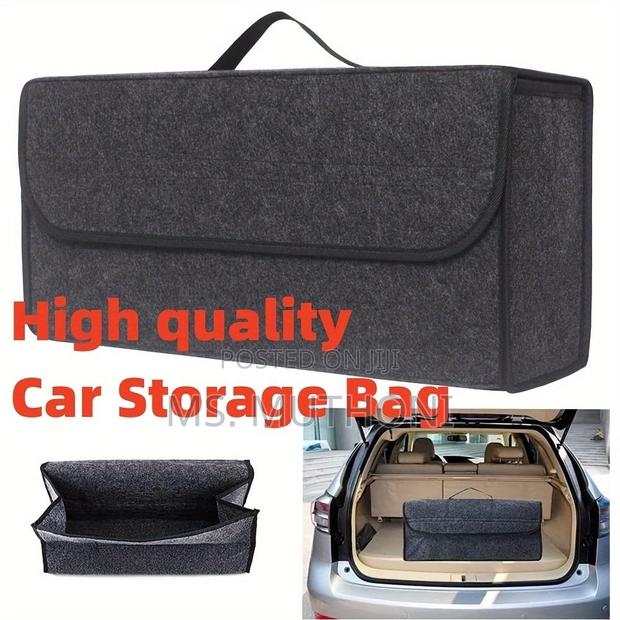 Black Brand Able Portable Foldable Car Trunk Organizer* - thumbnail 3