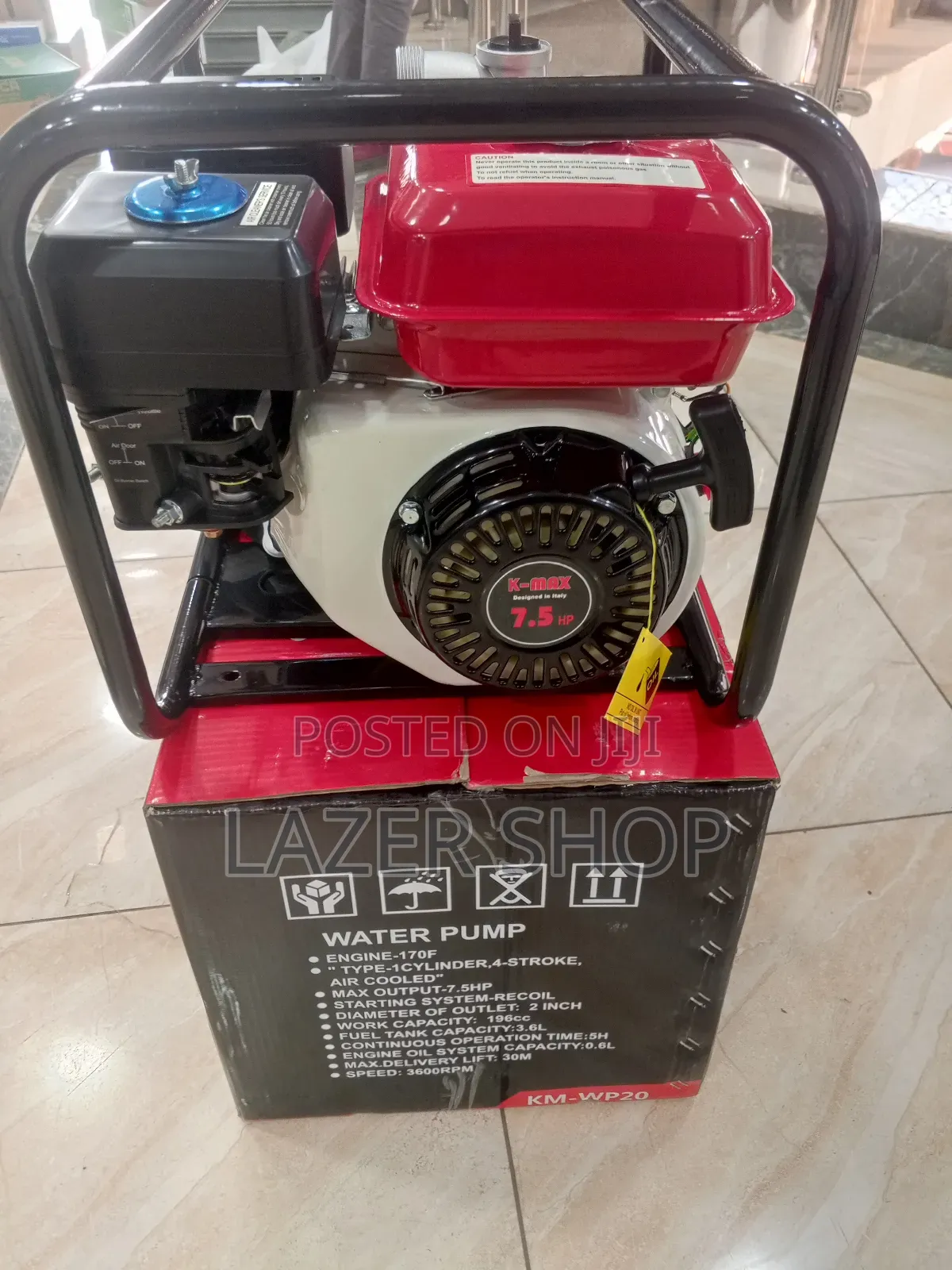 K-Max Water Pump 7.5hp