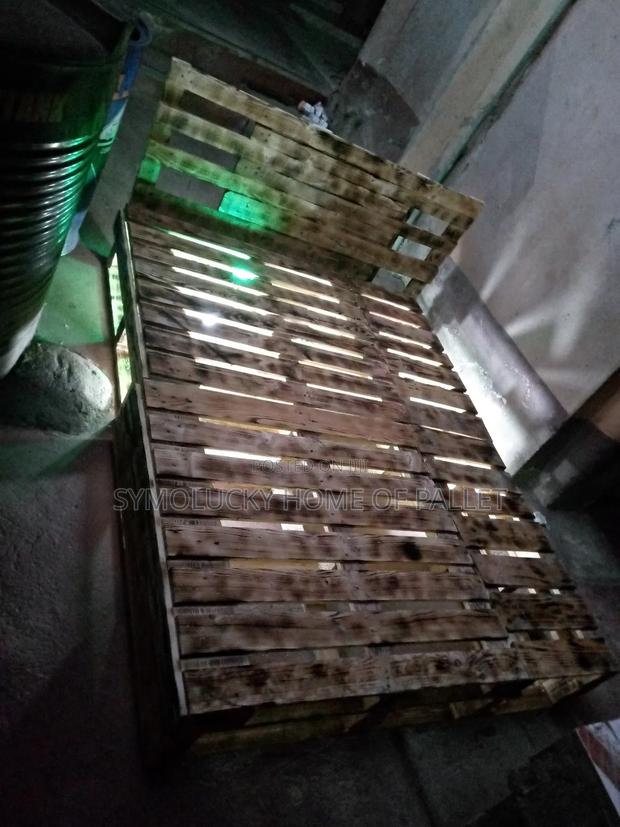 5*6 Pallet Bed Detachable Diy With Light - main view
