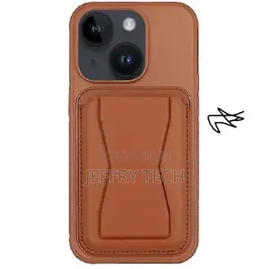 For iPhone 13 Pro Max Leather Card Holder Mobile Phone Case