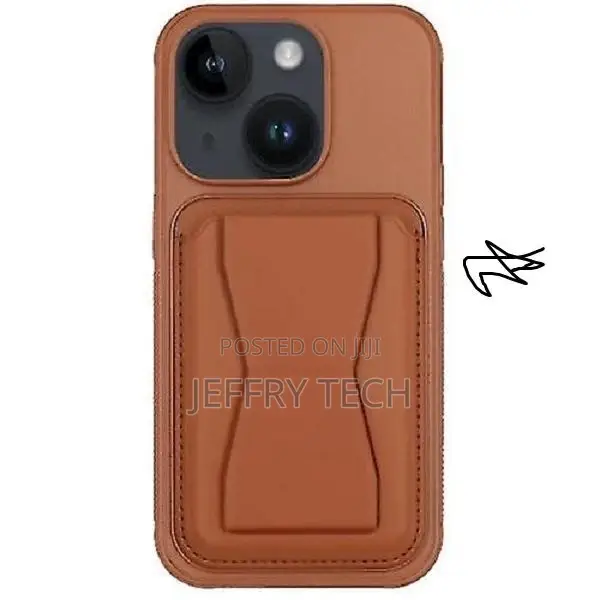 For iPhone 13 Pro Max Leather Card Holder Mobile Phone Case
