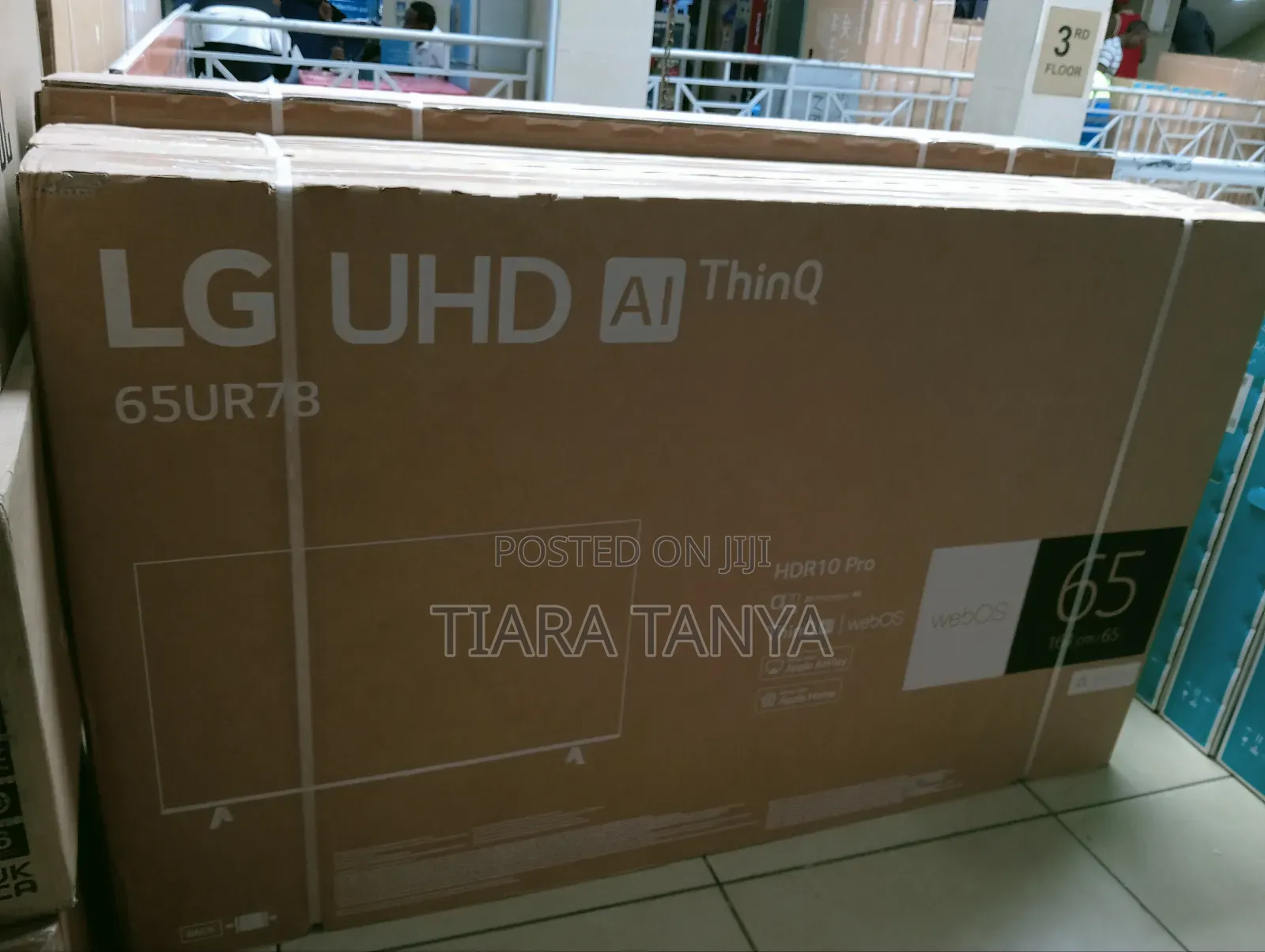Lg 65′′ Ur78006 Uhd Webos Smart Ai Thinq Tv 65ur78006