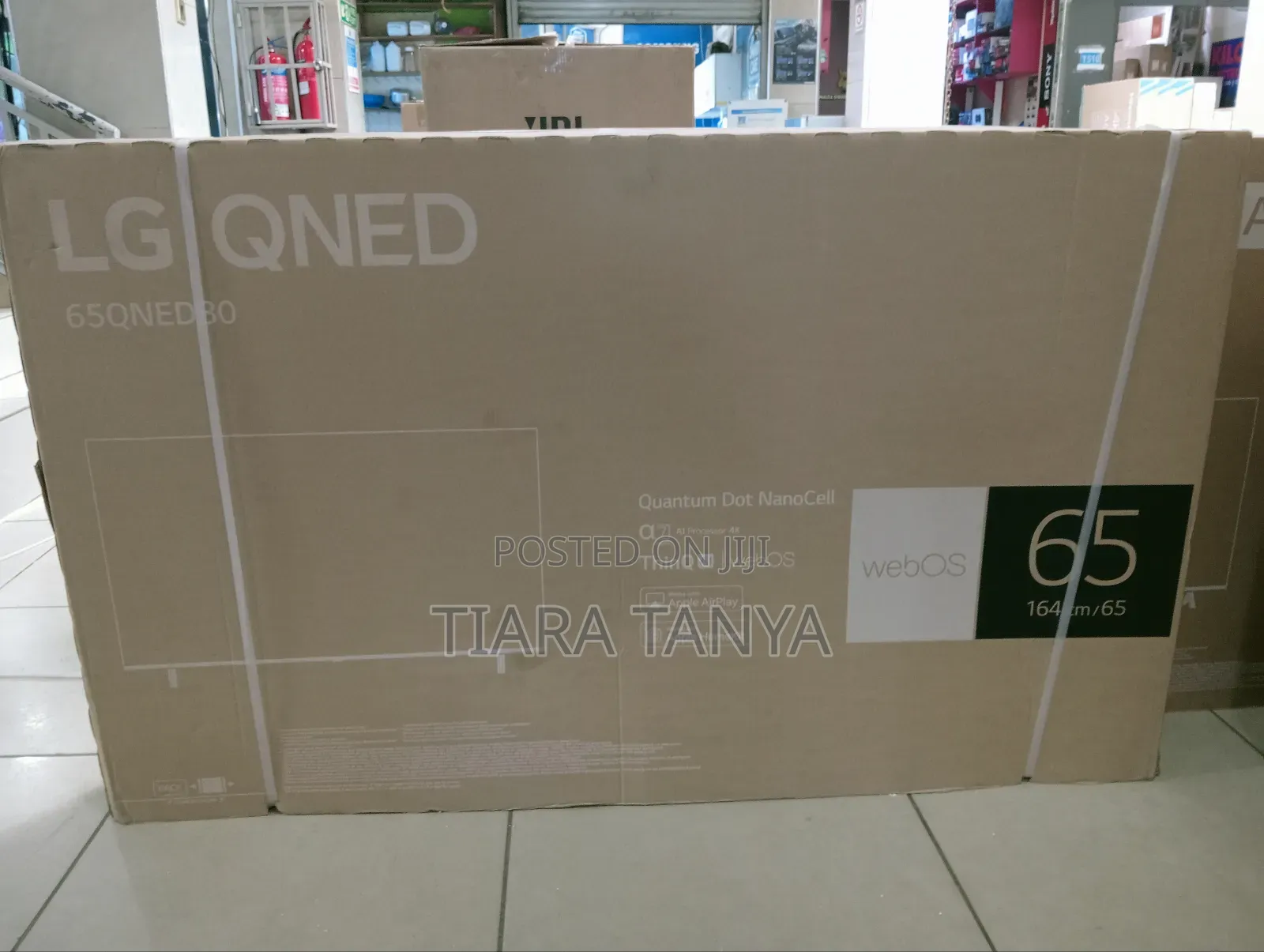 LG QNED TV | 65 Inch | Real | QNED80 Series |Magic Remot