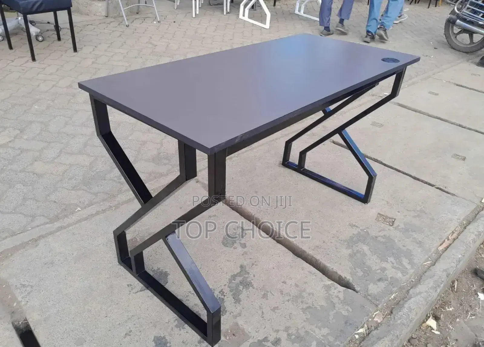 Metallic Office Desk