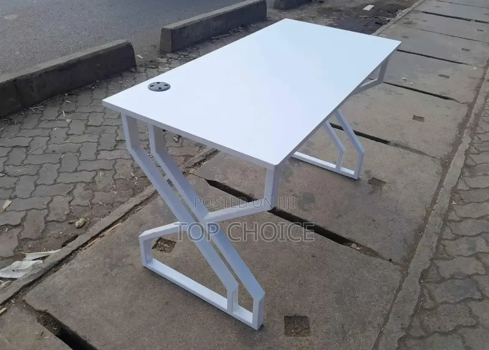 Metallic Office Desk