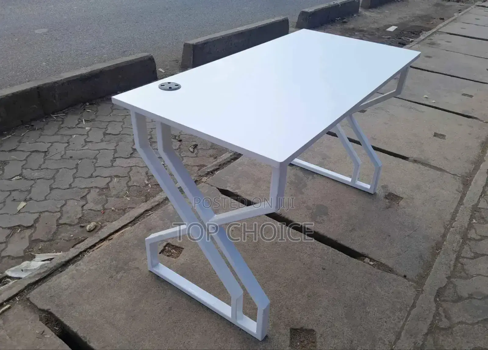 Metallic Office Desk