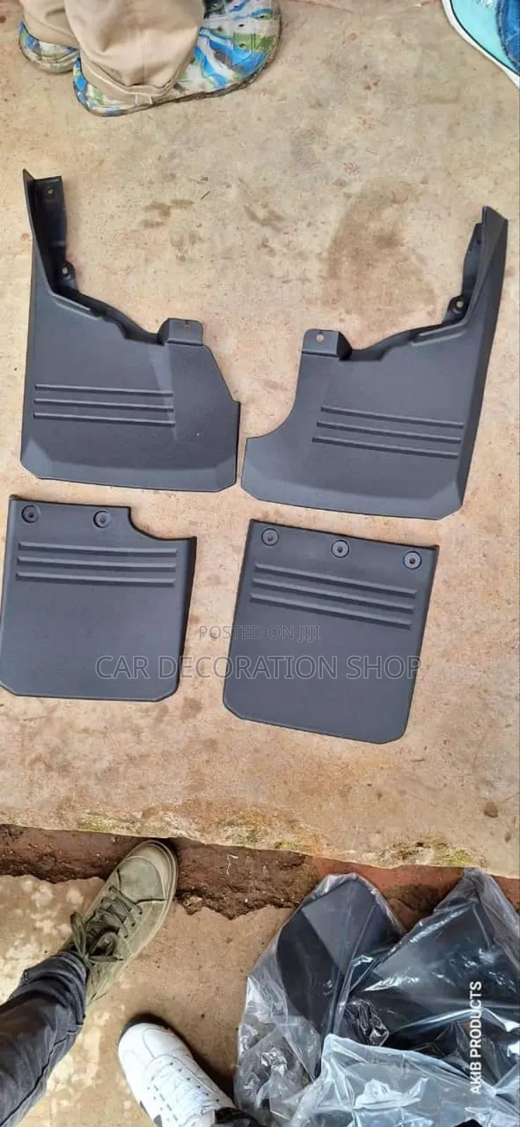 Mudflaps for Fj75 Model 4pcs Set
