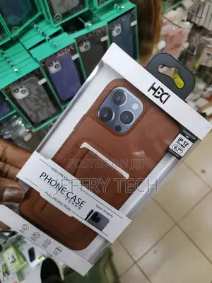 iPhone 12 Pro Max Leather Card Holder Tpu Mobile Phone Case