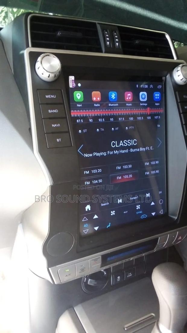 Toyota Prado 2018 / 2022, 12.3" Tesla Android Radio System - thumbnail 2