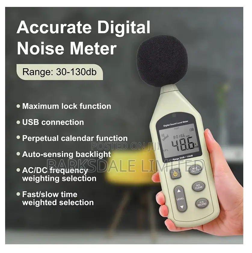 Professional Sound Level GM1357 Meter Audio Decibel Noise Db