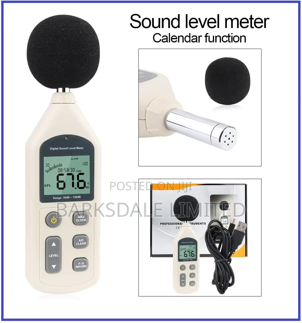 Professional Sound Level GM1357 Meter Audio Decibel Noise Db
