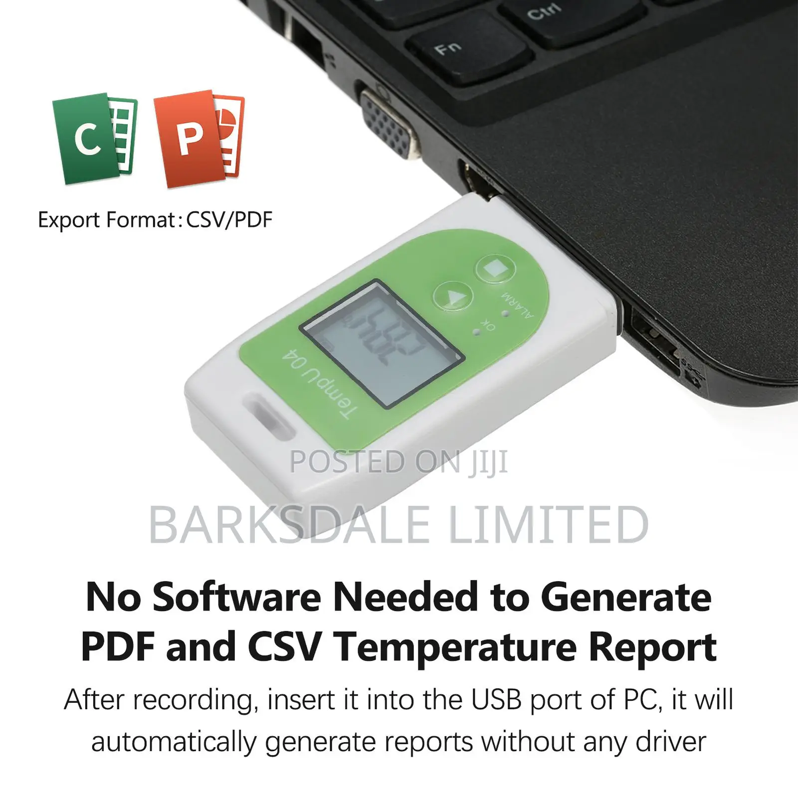 Data Logger USB Temperature Datalogger Reusable Multi-Use