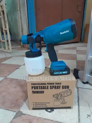 Portable 46v Cordless Spray Gun, Makita.