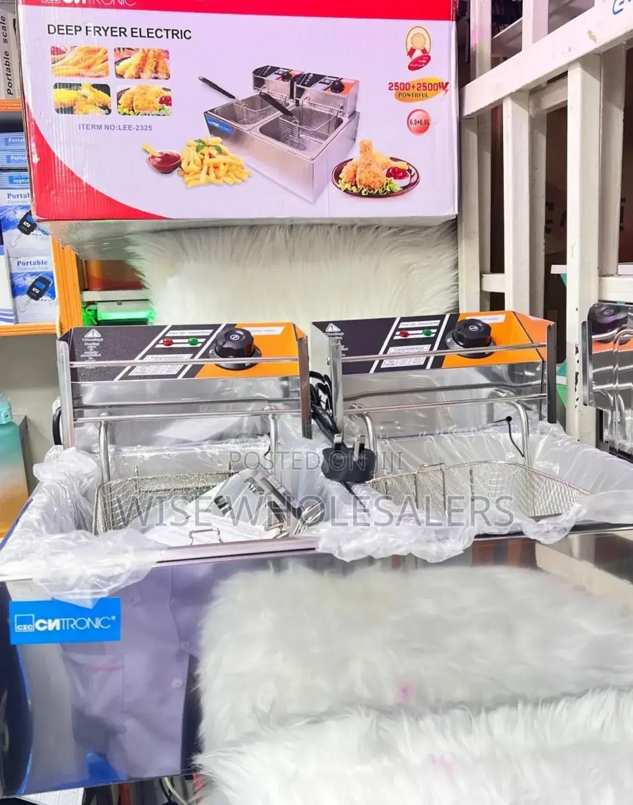 Double Deep Fryer 12ltrs