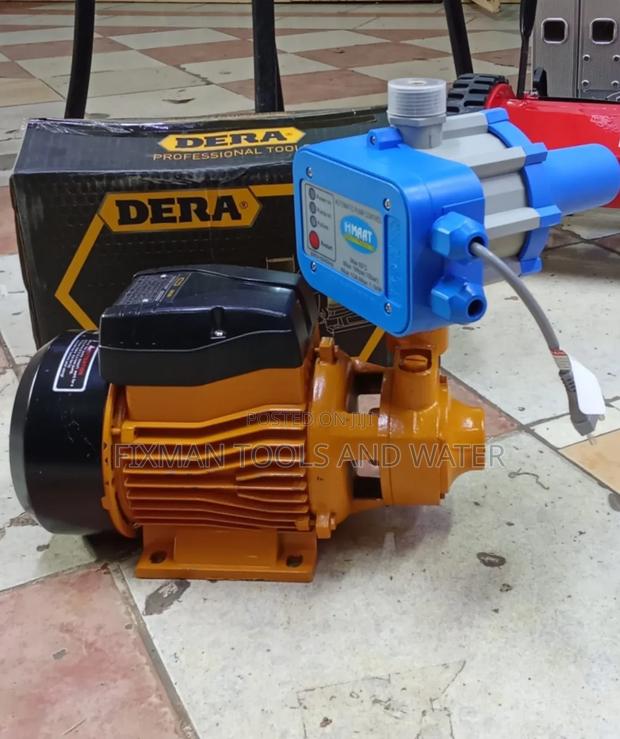 New Dera 1 Hp Water Pump + Pressure Control Switch 70 M - main view